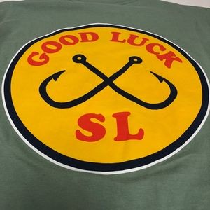 NWT Southern Lure Preppy S/S T-Shirt Sage Green YM